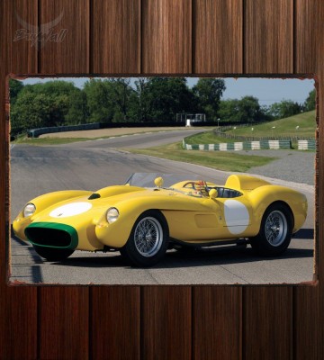 Металлическая табличка Ferrari 250 Testa Rossa Scaglietti Spyder